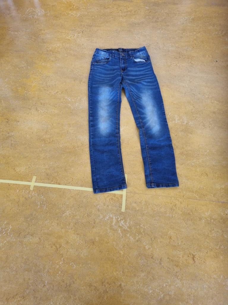 Blauwe spijkerbroek, Ophalen