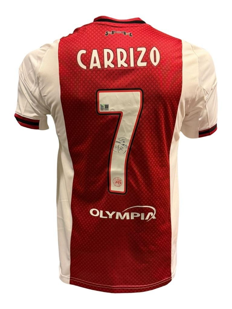 Maher Carrizo AFC Ajax 25/26 Thuis Shirt, Soccersignings.nl, Shirt, Ophalen of Verzenden, Zo goed als nieuw