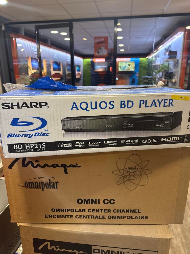 Gebruikte Sharp Blu Ray speler zonder afstandsbediening, Ophalen of Verzenden, Overige merken