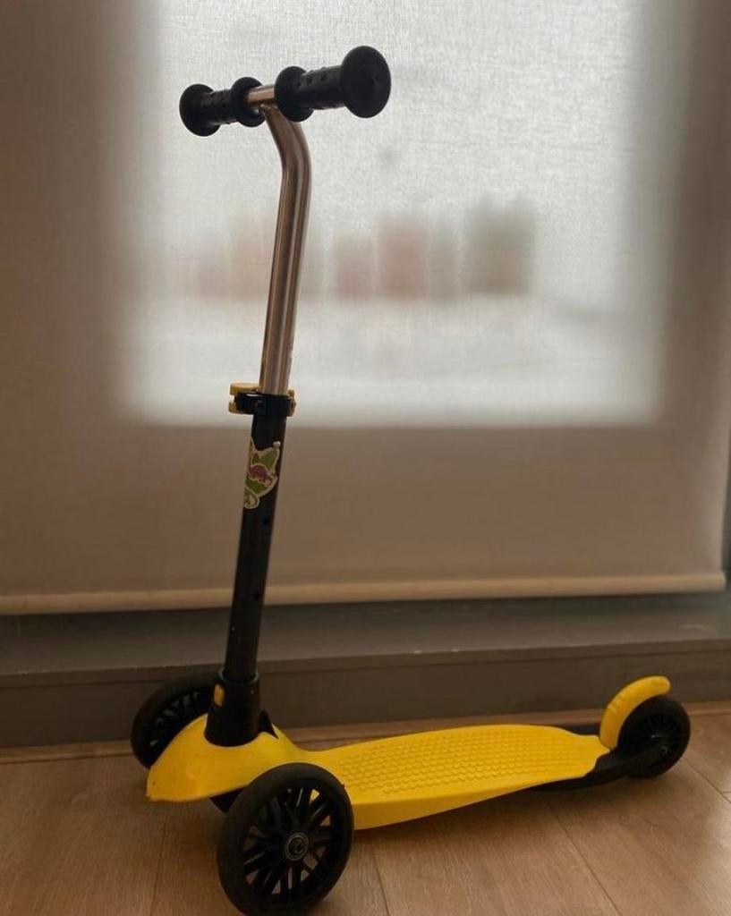 Oxelo driewielstep geel Decathlon - ideaal voor jonge kinder, Ophalen of Verzenden, Gebruikt, Overige typen