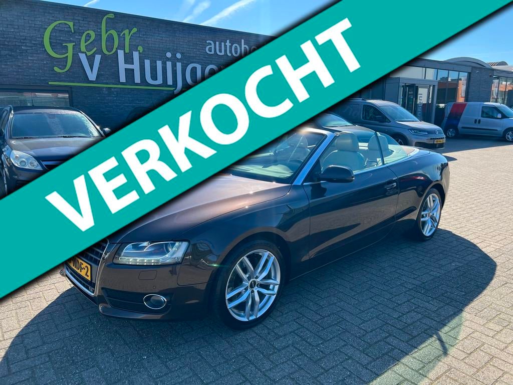 Audi A5 Cabriolet 2.0 TFSI Pro Line, Euro 5, Gebruikt, Beige, 4 cilinders