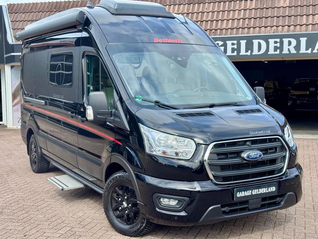 Dethleffs Globetrail 600 | Luifel | Horre | Full-Led | Leder, Automaat, Buscamper of Camperbus, Bedrijf, Diesel