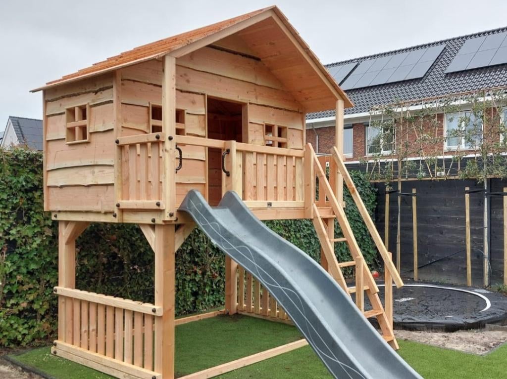 BOOMHUT HERENHUIS speeltoren speeltoestel klimtoren, Ophalen, Nieuw, Schommel, Aanbouwonderdeel