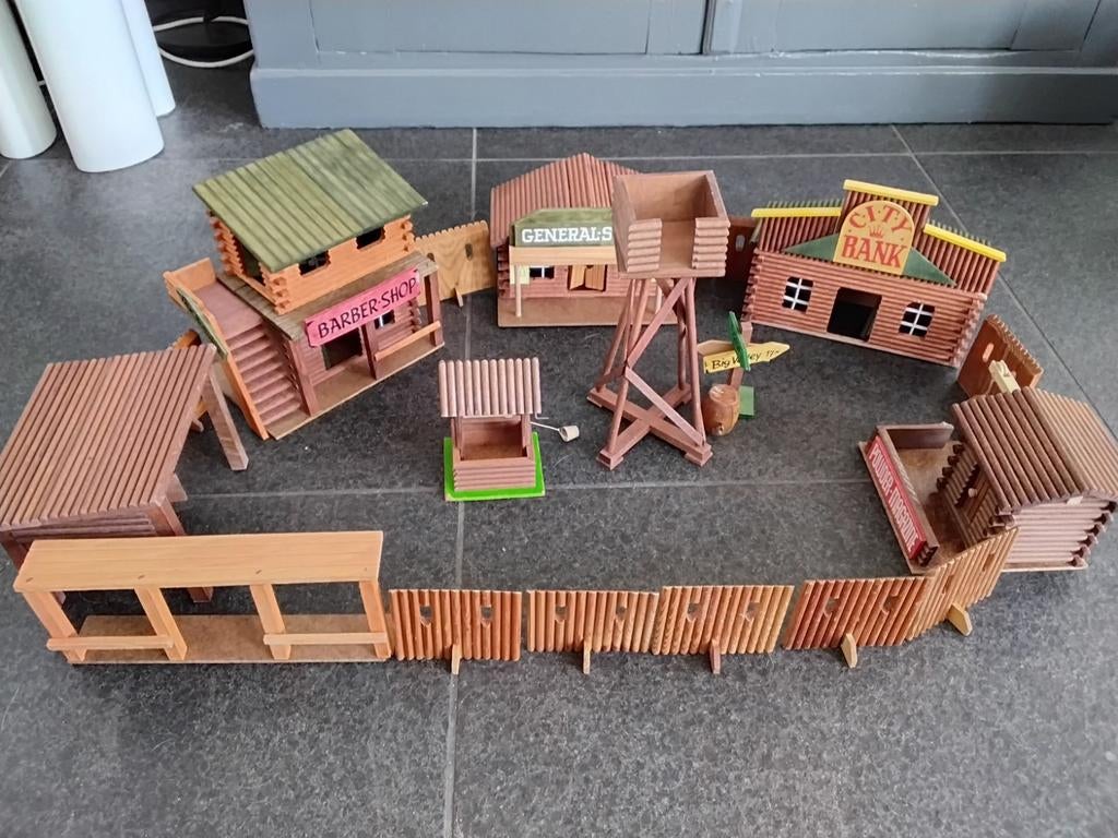 Houten Fort, Vintage jaren '70., Ophalen of Verzenden