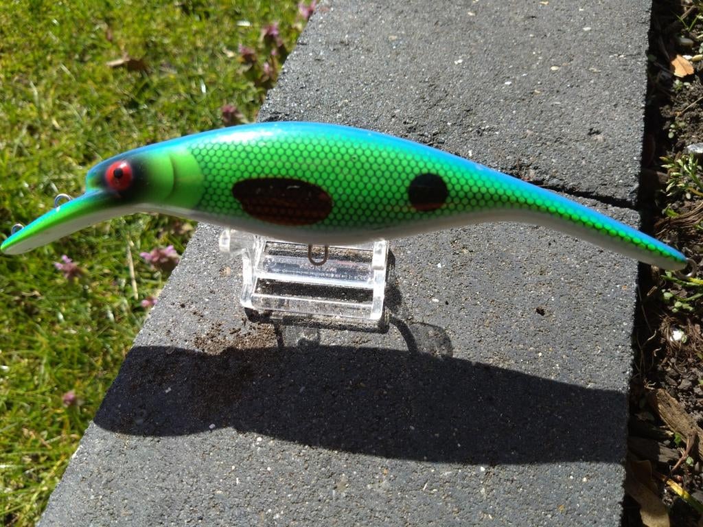 Westin Platypus 16cm Low Floating Signature Serie Blue Grass, Ophalen of Verzenden, Gebruikt