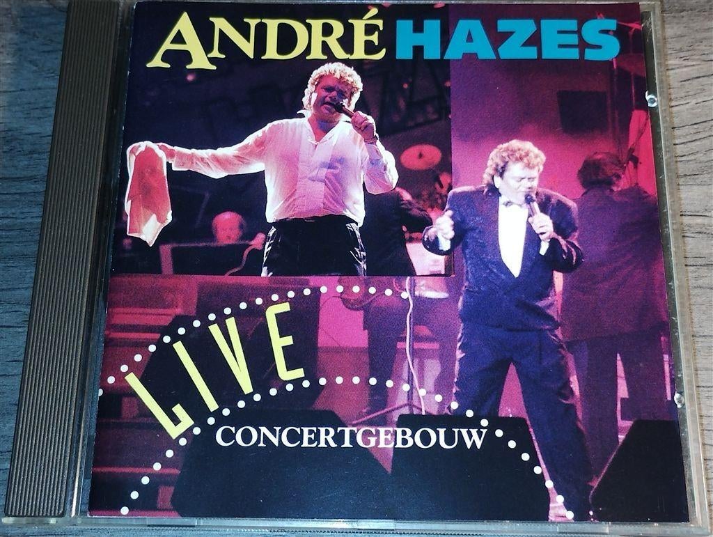 Andre Hazes - Concertgebouw Live, Cd's en Dvd's, Ophalen of Verzenden, Zo goed als nieuw, Levenslied of Smartlap