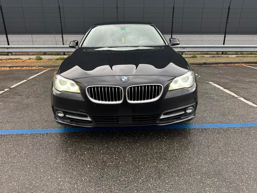 BMW 5-Serie 530d Xdrive 258pk Aut. 2016 Zwart, Auto's, Automaat, 2993 cc, 258 pk, Zwart