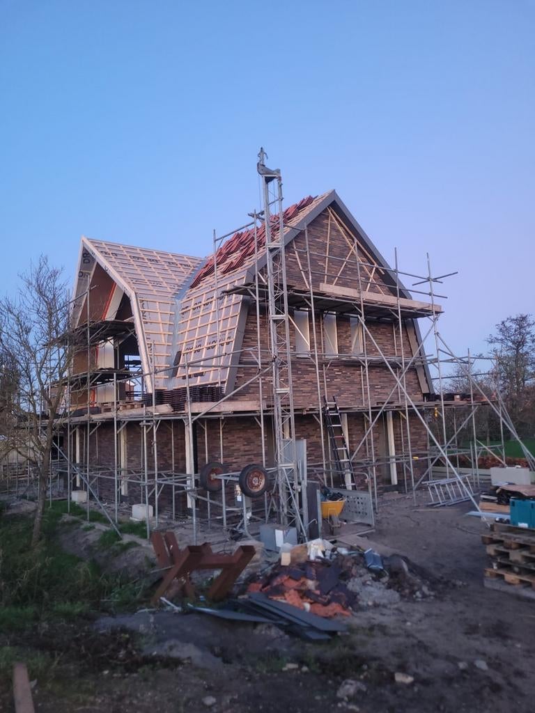 Steiger partij te koop, Ophalen, Gevelsteiger, 5 meter of hoger