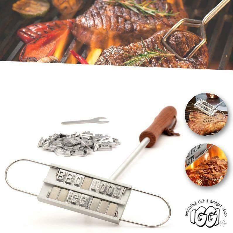 BBQ brandijzer voor teksten op vlees., Ophalen of Verzenden, Nieuw, BBQ