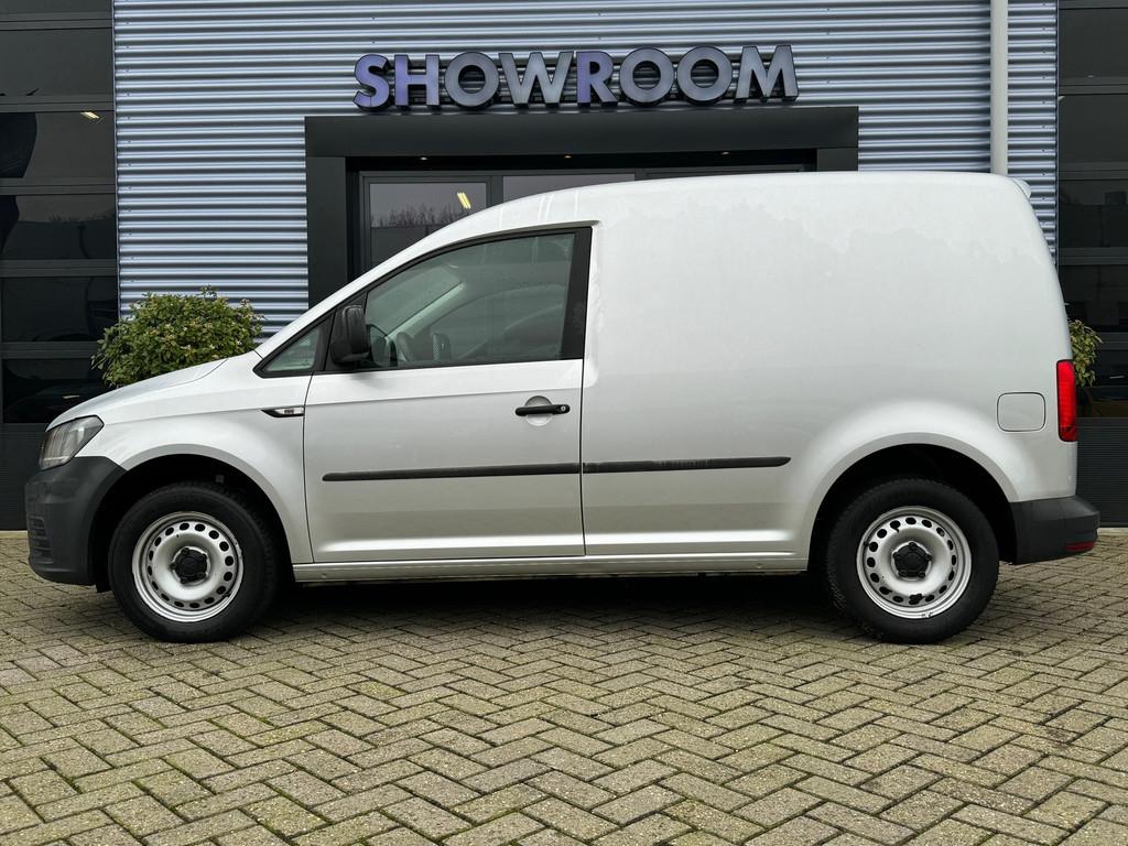 Volkswagen Caddy 2.0 TDI L1H1 Lederenstoelen, Trekhaak, Voorwielaandrijving, Start-stop-systeem, 1373 kg, Gebruikt