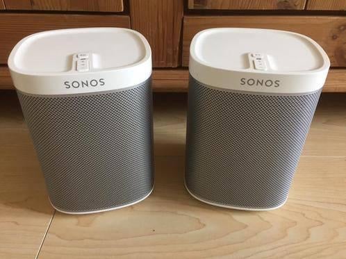 2x Sonos Play 1 (wit)., Ophalen, Zo goed als nieuw, 60 tot 120 watt, Sonos