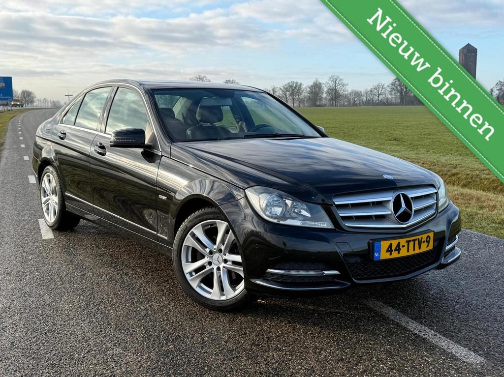 Mercedes C-klasse C 180 Aut BNS Class Avantgarde 156pk | Ori, Automaat, Achterwielaandrijving, Zwart, Zwart