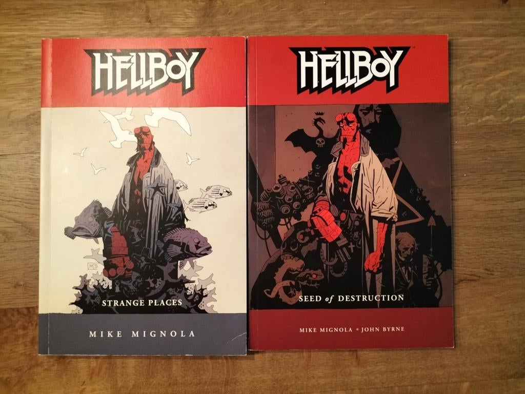 Hellboy graphic novels, Boeken, Gelezen, Amerika, Mike Mignola, Ophalen of Verzenden