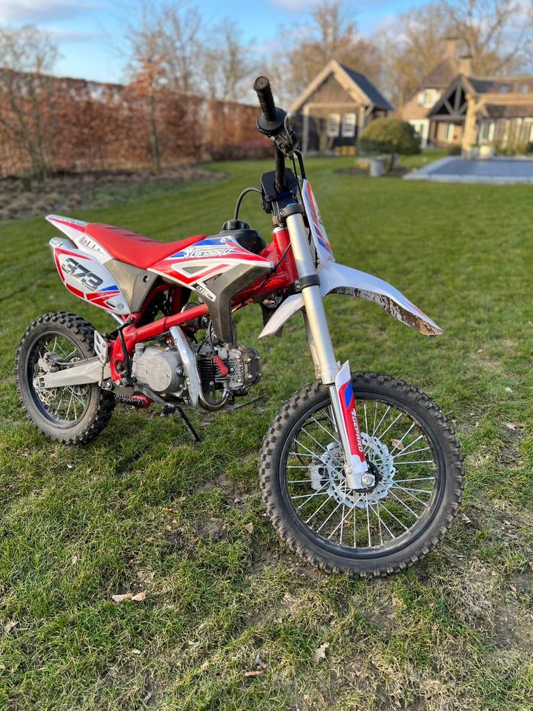 Gepard 125cc pitbike MRR YFZ-PRO 17/14, Fietsen en Brommers, Minibikes, Midibikes en Pitbikes, Ophalen, Zo goed als nieuw, 125 cc