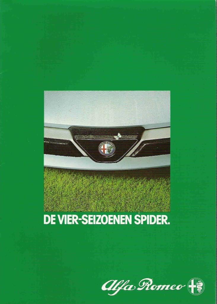 Alfa Romeo Spider folder, Ophalen of Verzenden, Zo goed als nieuw, Alfa Romeo