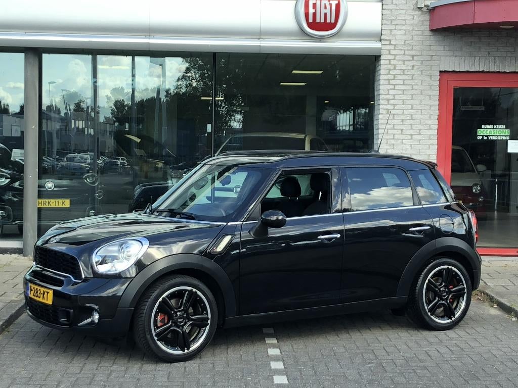 Mini Countryman 1.6 Cooper S 2011 Zwart, 450 kg, 4 stoelen, Leder en Stof, Zwart