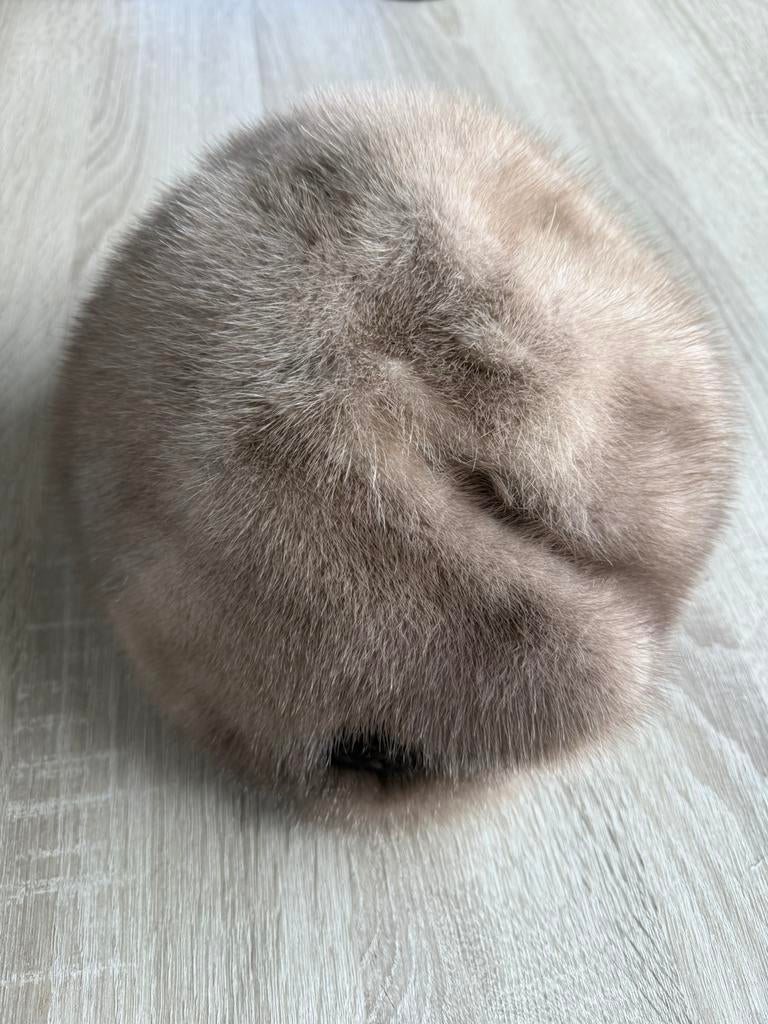 Muts van echt vossen bont., Ophalen of Verzenden, Zo goed als nieuw, One size fits all, Hoed