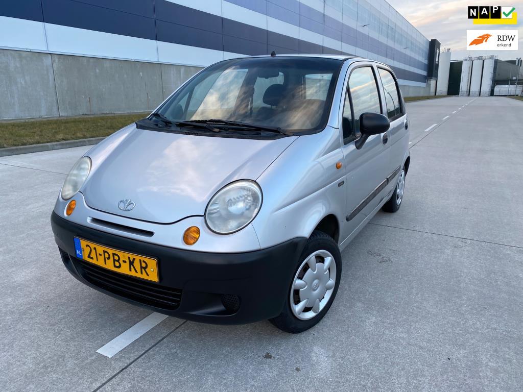Daewoo Matiz 0.8 Ace NAP 49500KM/APK 01-2027, Auto's, Daewoo, Voorwielaandrijving, Stof, Gebruikt, Matiz