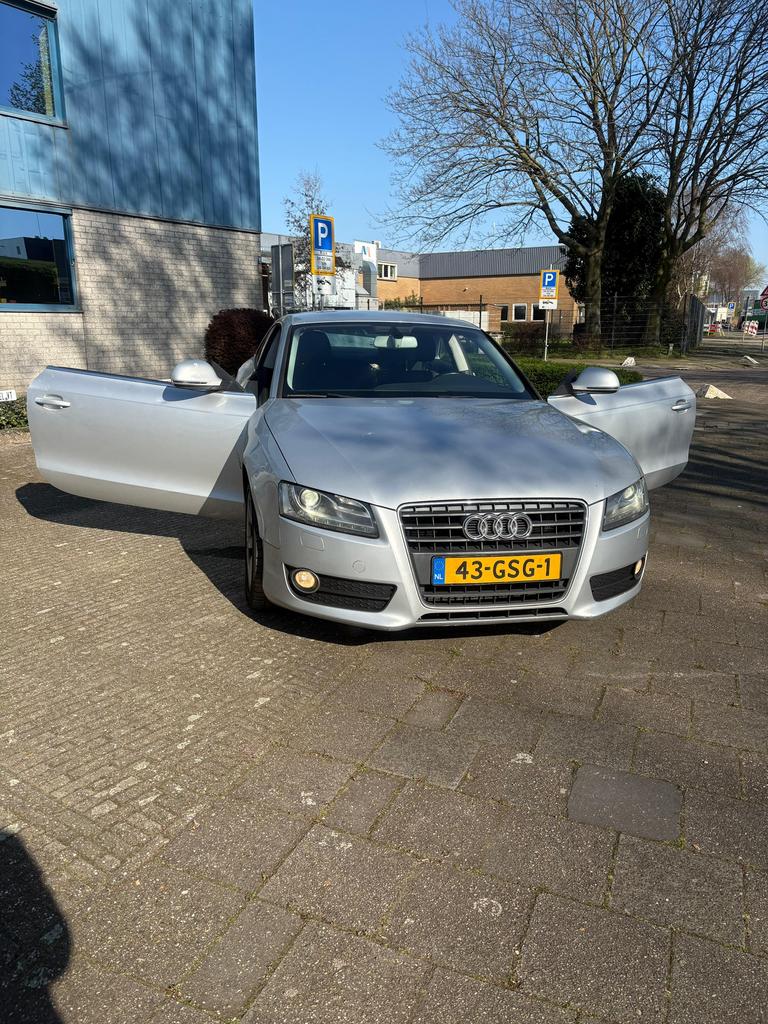 MOTORSCHADE Audi A5 1.8 Tfsi 125KW Multitronic 2008 Grijs, 4 cilinders, 4 stoelen, 170 pk, A5
