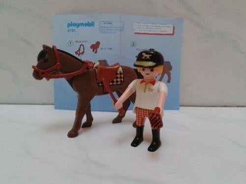 Playmobil 4191 ruiter met paard, Ophalen of Verzenden, Zo goed als nieuw