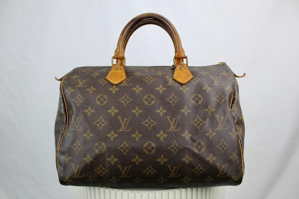 Louis Vuitton Speedy 30 - 1101, Gebruikt, Bruin, Ophalen of Verzenden, Lv