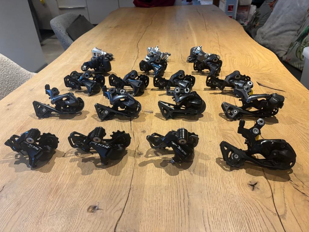 Shifters,Achterderailleur,Voorderailleur,Remhoeven, Shimano, Ophalen of Verzenden, Zo goed als nieuw, Derailleur of Ketting