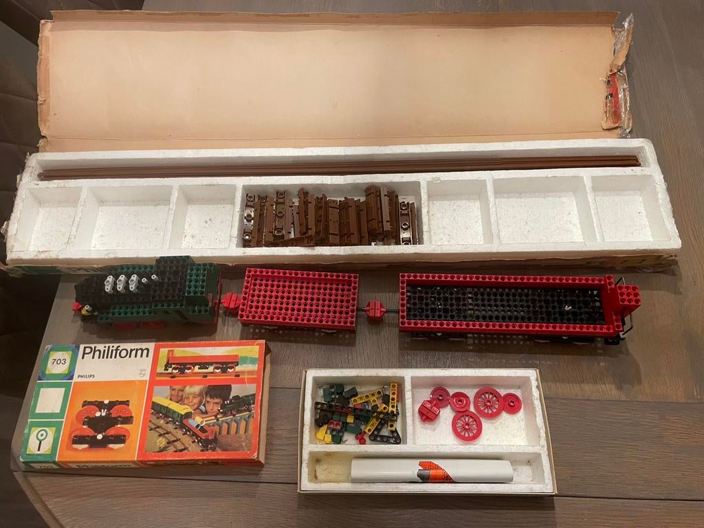 Philiform doos 701 + 703 - WD014, Verzamelen, Speelgoed, Gebruikt, Ophalen of Verzenden