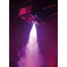 2+1 ADJ fog fury verticale rookmachine., Ophalen of Verzenden, Gebruikt, Rookmachine, Kleur