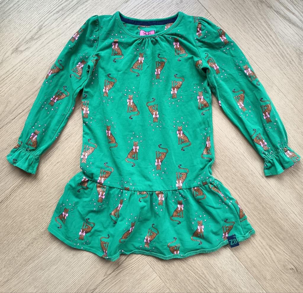 Als nieuw: Jurkje Z8 104/110, Kinderen en Baby's, Kinderkleding | Maat 104, Meisje, Z8, Ophalen of Verzenden, Zo goed als nieuw
