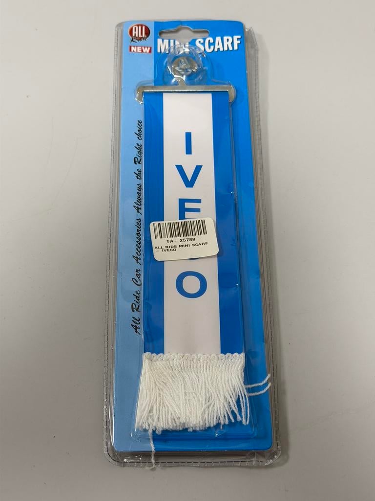 ALL RIDE Mini Scarf IVECO Sjaal Hanger Truck Decor bus busje, Nieuw, Ophalen of Verzenden, H, H
