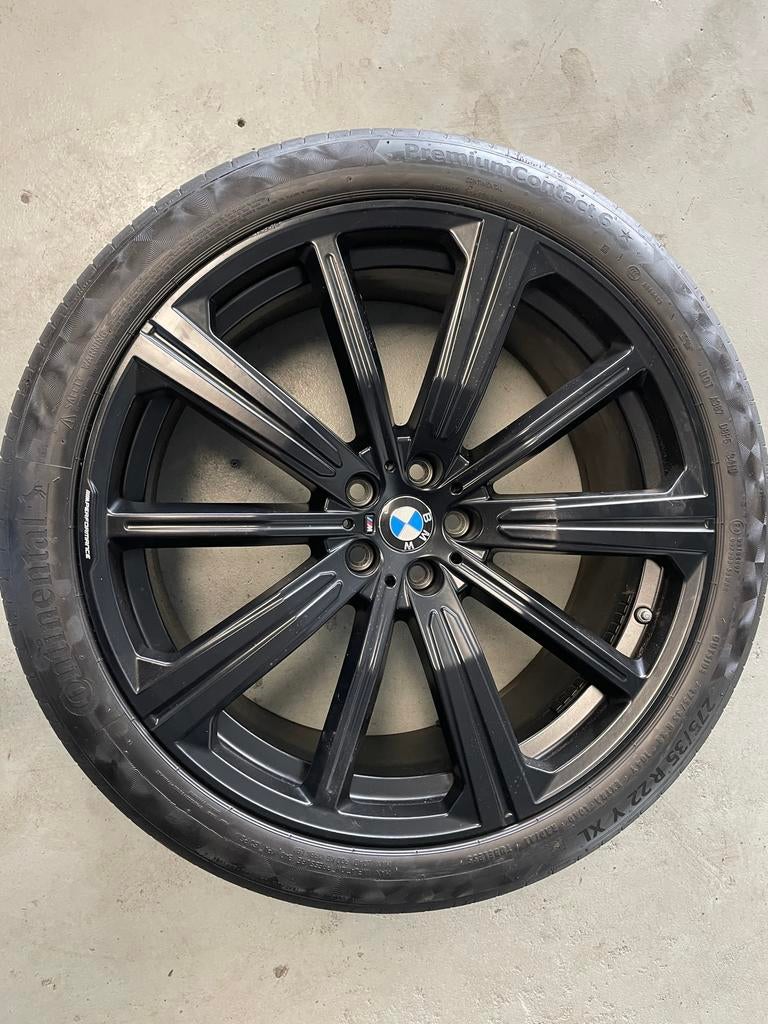 BMW M Performance velgen 22 inch X5 (G05) X6 (G06) 749M M749, Auto-onderdelen, Banden en Velgen, Gebruikt, 275 mm, Banden en Velgen
