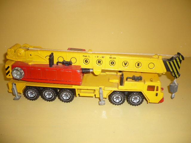 Mie18>< oude siku kraan 80 ton, Verzenden, Gebruikt, Hijskraan, Tractor of Landbouw, SIKU