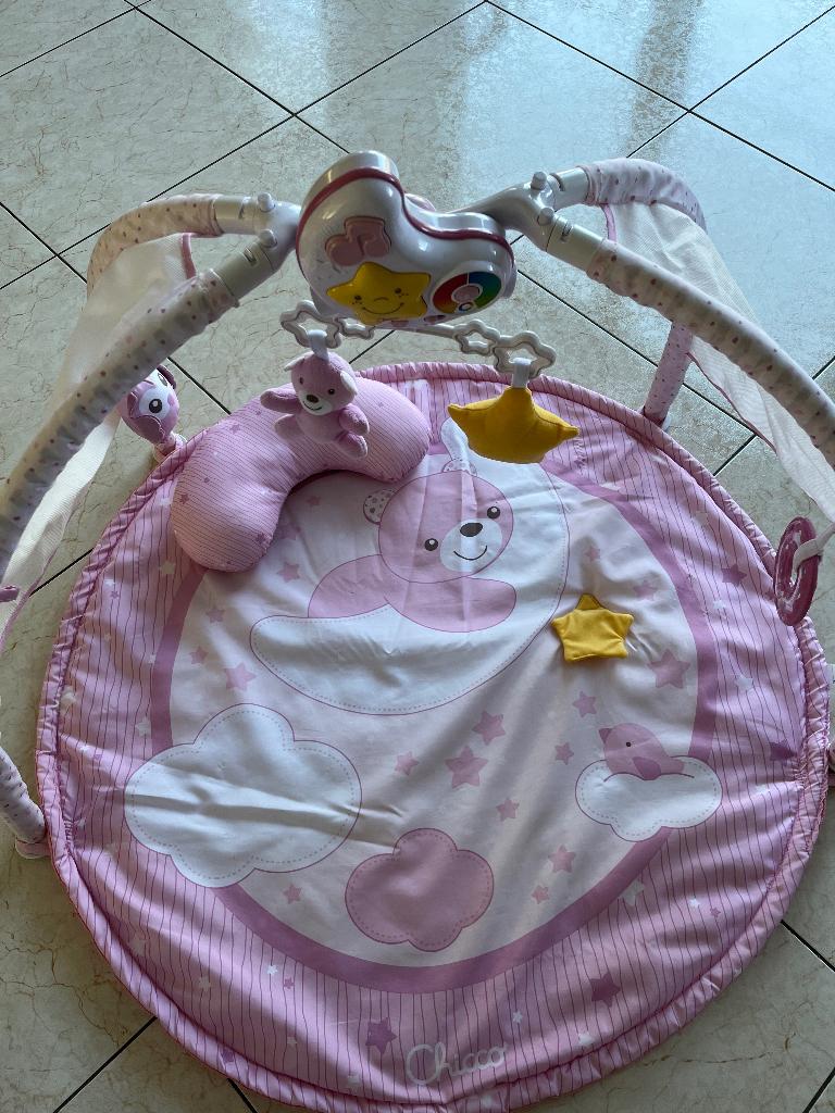 Baby Gym kleurenplezier Roze, Ophalen of Verzenden, Gebruikt