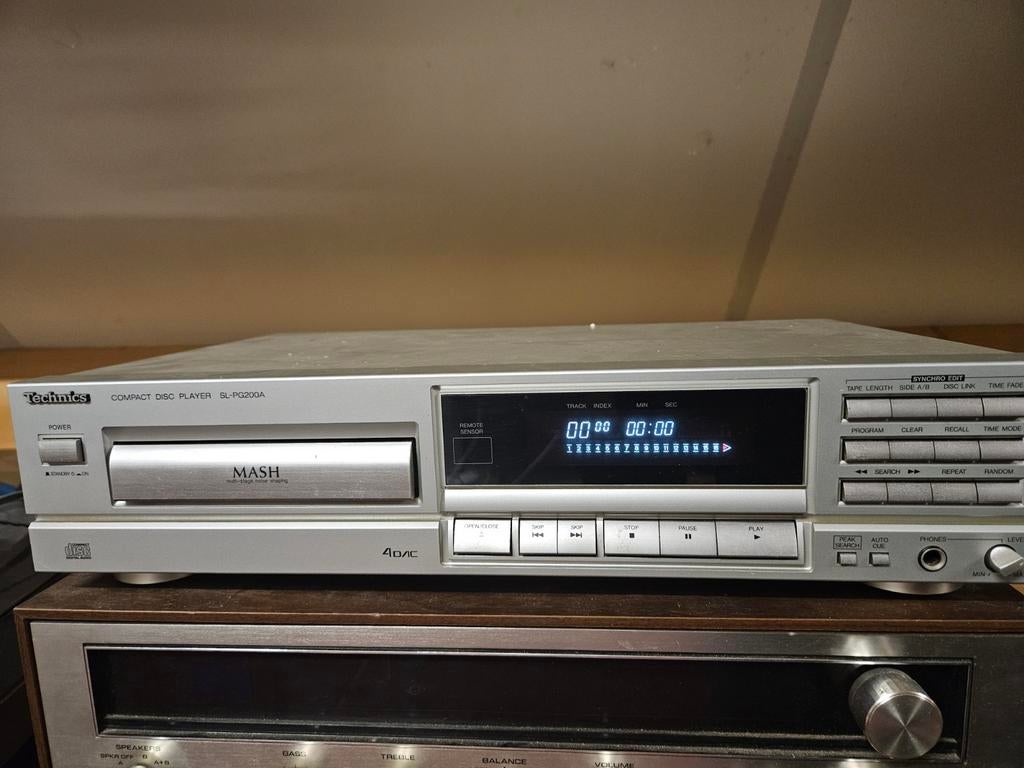Technics SL-PG200A CD-speler, Ophalen of Verzenden, Gebruikt, Technics