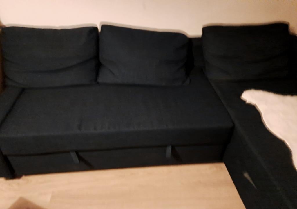 IKEA slaapbank donkerblauw 199 Euro, Ophalen of Verzenden