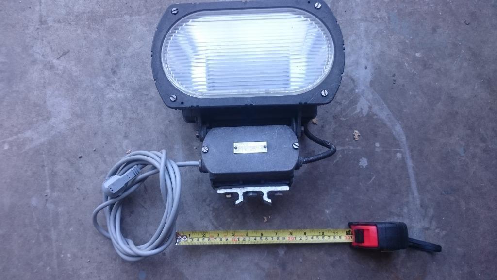 Retro industriële  bouwlamp, Ophalen, Gebruikt, 60 watt of meer, Overige typen