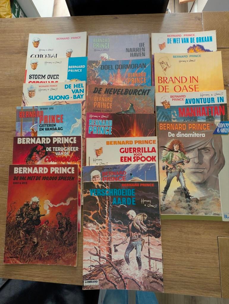 Bernard Prince stripboeken - 17 delen, eerste druk, Boeken, Stripboeken, Meerdere stripboeken, Ophalen of Verzenden, Gelezen