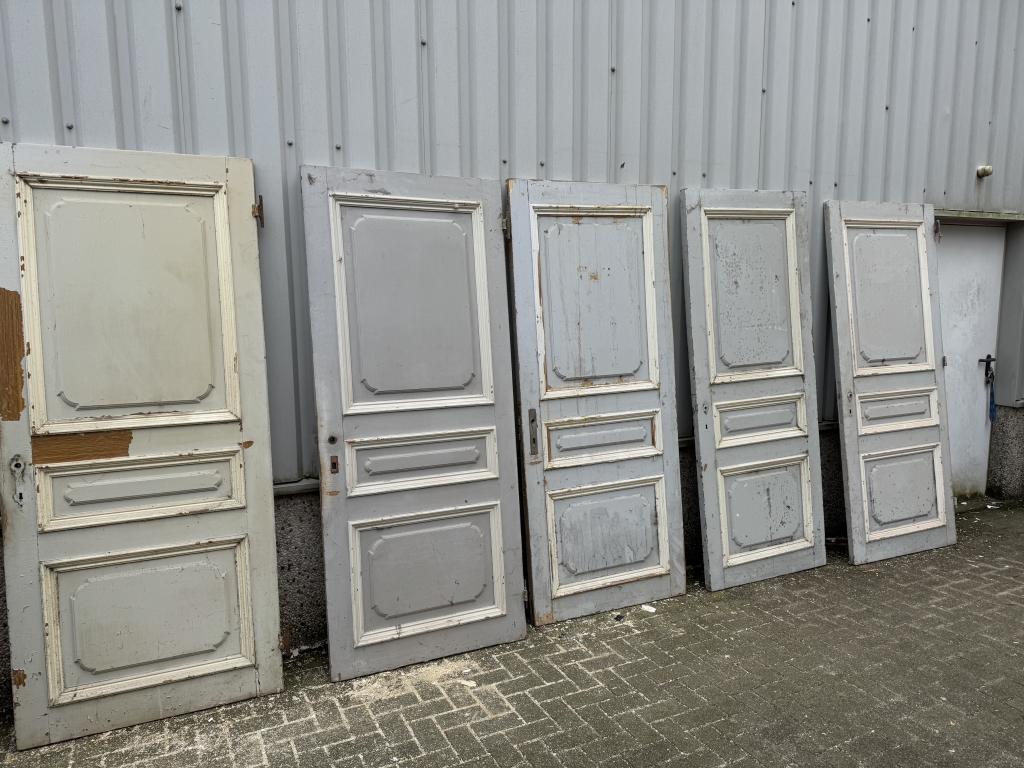 Unieke set antieke paneeldeuren 94 x 224, La belle porte, Jurgen.hoogenboezem@gmail.com, 80 tot 100 cm, 215 cm of meer