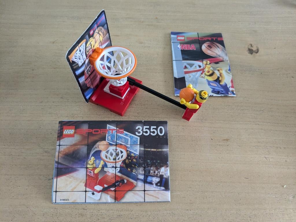 Lego Sports 3550 3548 3549 nba basketbal, Compleet, Gebruikt, Overige thema's, Lego