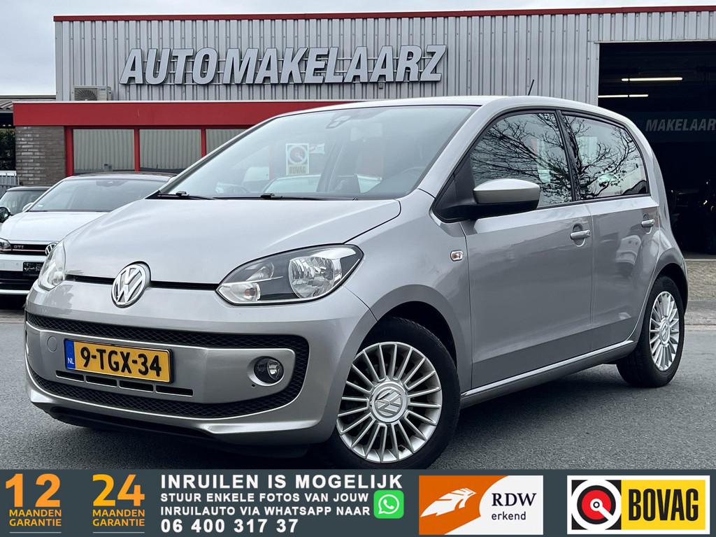 Volkswagen Up! 1.0 high up! BlueMotion NAVI PDC CRUISE LMV, Voorwielaandrijving, Stof, Gebruikt, Origineel Nederlands