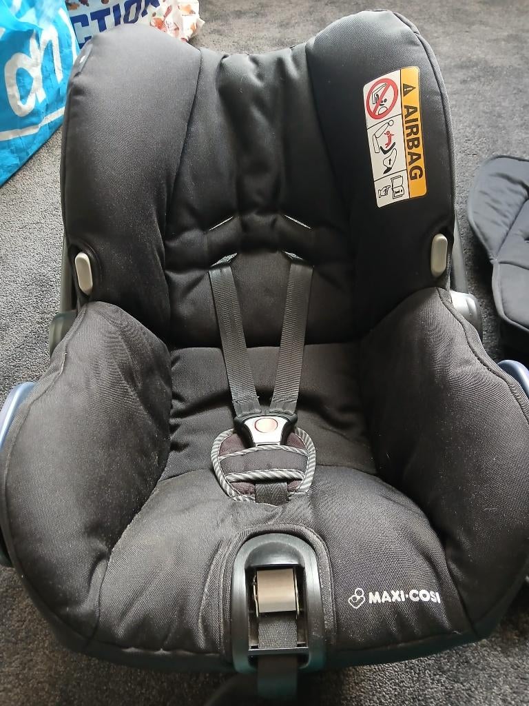 Maxi cosi 0 tot 30 kilo, Ophalen, Autogordel, Slaapstand, Zo goed als nieuw