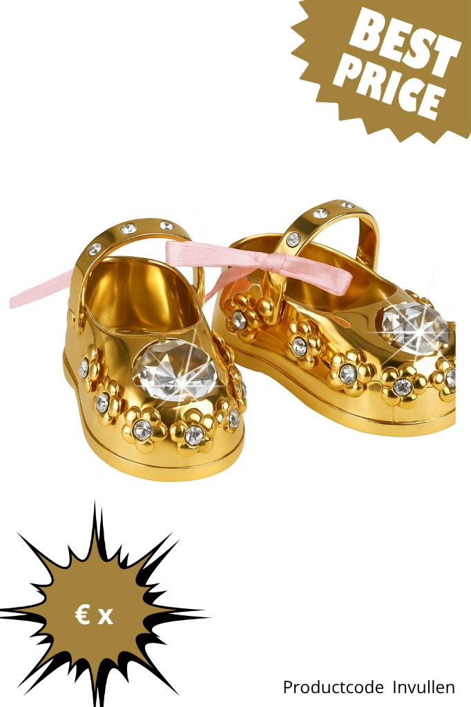 Luxe 24K Vergulde Beeldjes met Kristal – Uniek & Stijlvol, Mvm detailhandel, Pjmink@casema.nl, Nieuw, Ophalen of Verzenden