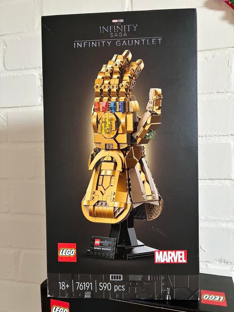 LEGO Marvel Infinity Gauntlet (76191) –Nieuw in Doos –Sealed, Kinderen en Baby's, Speelgoed | Duplo en Lego, Nieuw, Lego, Complete set