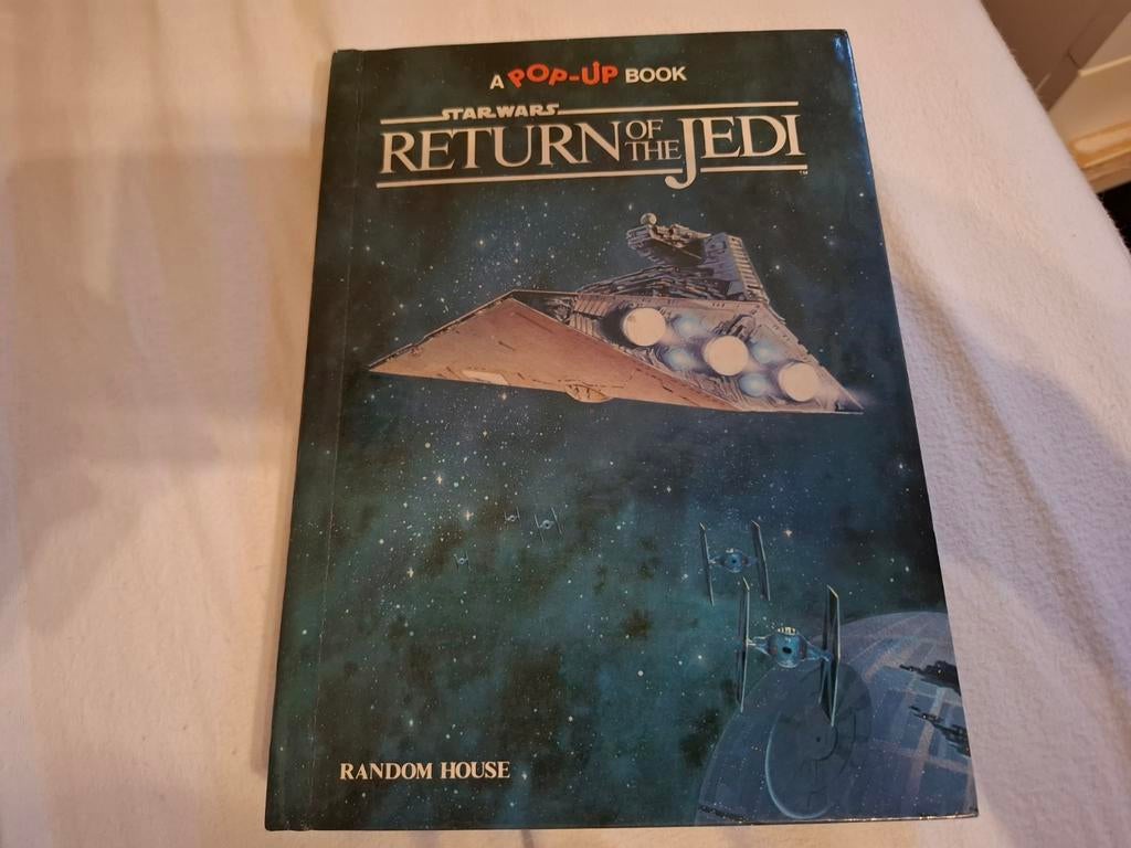 Star Wars Return of the Jedi  pop up boek, Verzamelen, Star Wars, Ophalen of Verzenden, Zo goed als nieuw, Boek of Poster