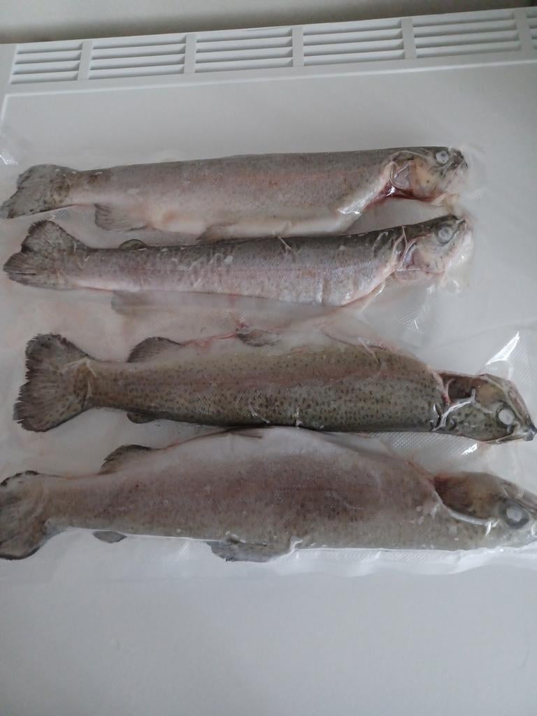 Verse en gerookte forel, Ophalen