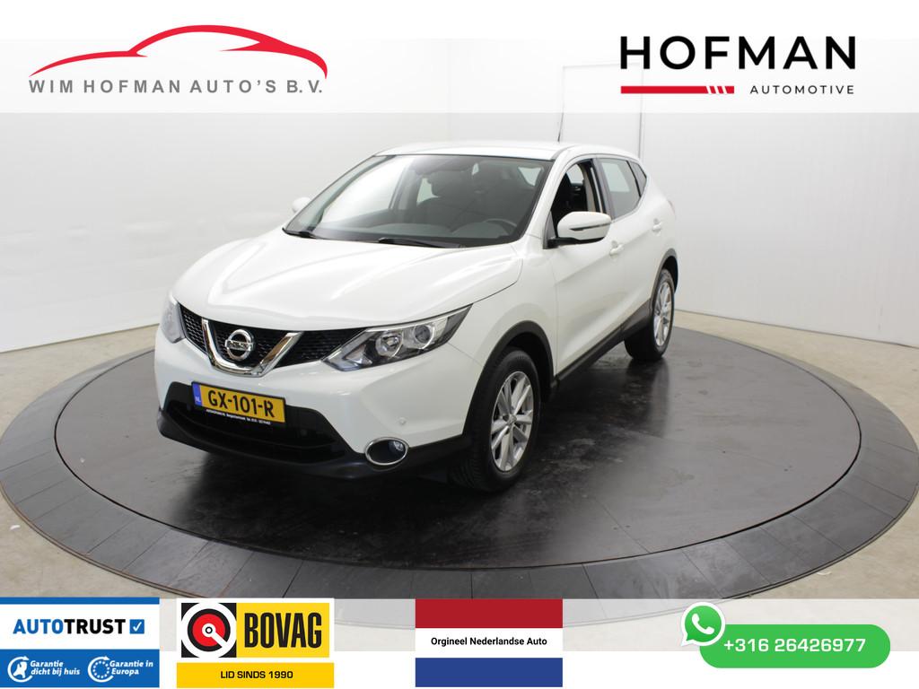 Nissan QASHQAI 1.2 Acenta Trekhaak PDC apk 12-2026 Clima Cru, Stof, Gebruikt, 4 cilinders, Met garantie (alle)