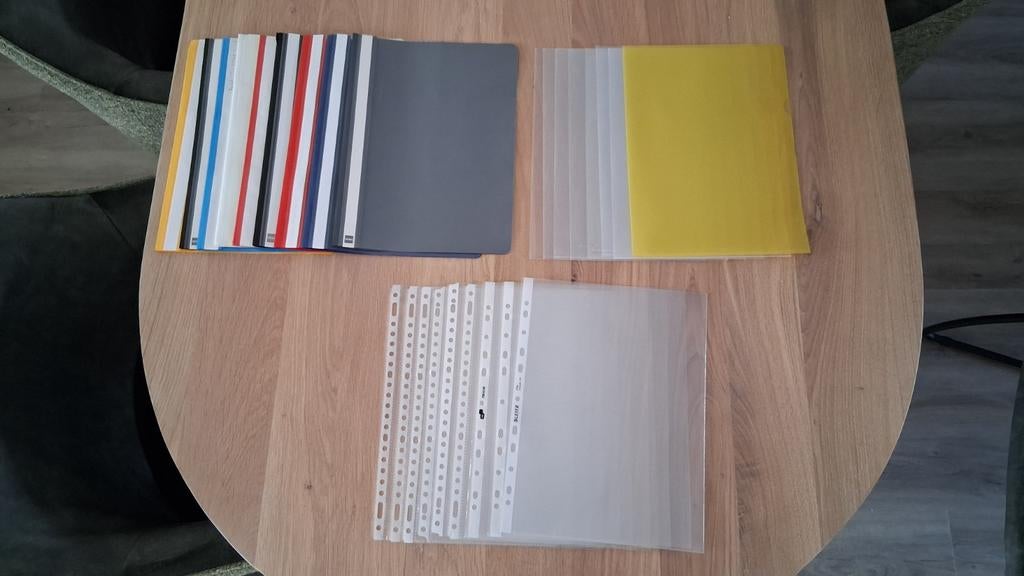 26 plastic mapjes € 2, Ophalen, Nieuw