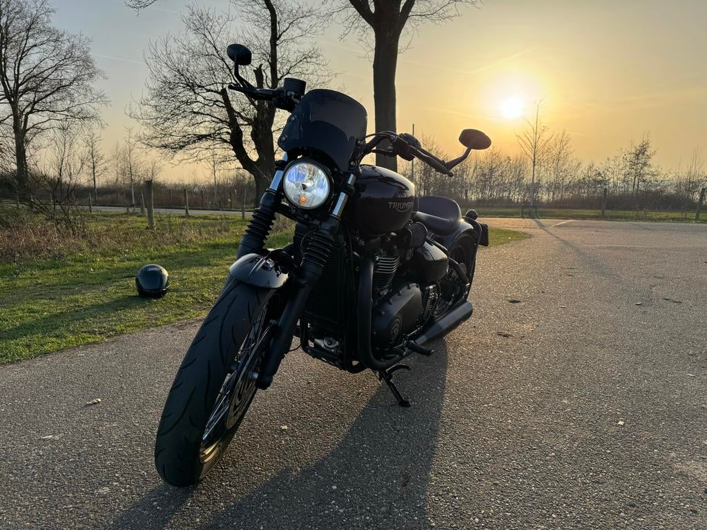 Triumph Bonneville Bobber 1200 T120 - 2018, Motoren, 2 cilinders, Motorrijbewijs A, Particulier, Meer dan 35 kW