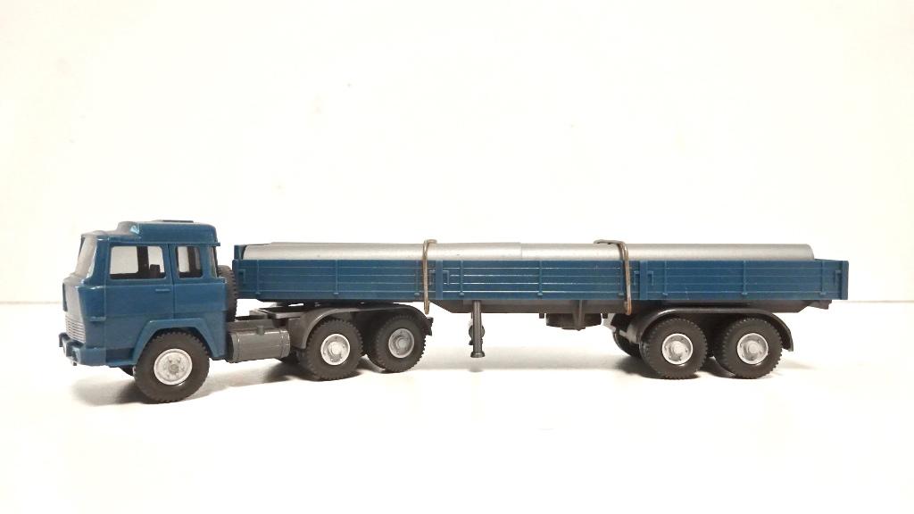 WIKING Röhrensattelzug Magirus 235 D, Ophalen of Verzenden, Zo goed als nieuw, Bus of Vrachtwagen, Wiking