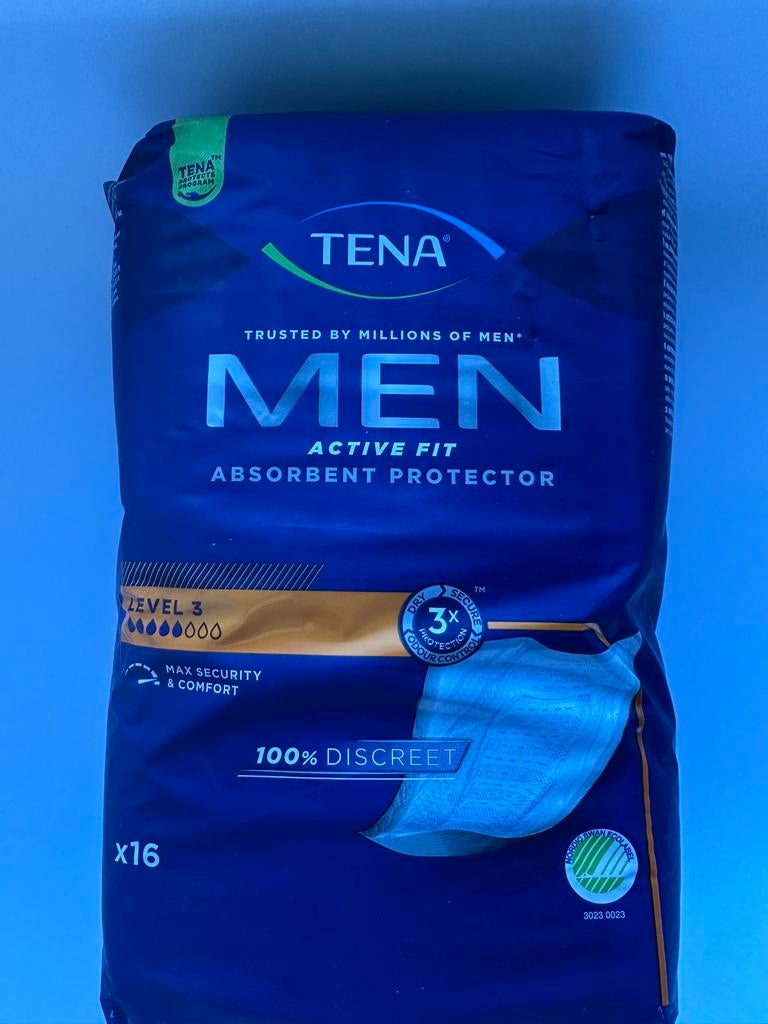 Tena MEN level 3 16x, Ophalen of Verzenden, Nieuw